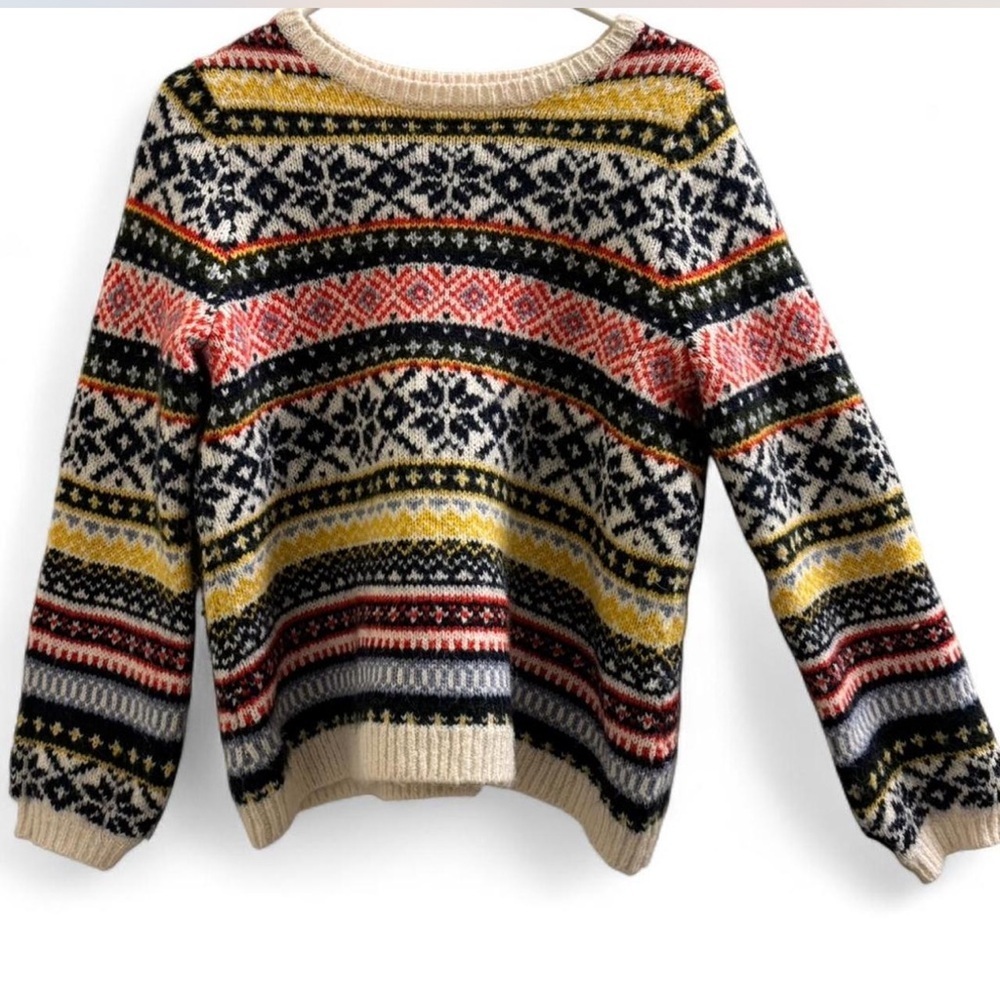 Old Navy Women's Fair Isle Sweater - Multicolor
